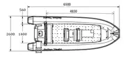 NEW BUILD - 6.5m Aluminium RIB