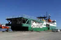 254' Seismic Survey Ship