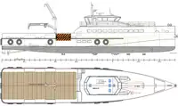 NEW BUILD - 42m Crew Supply Vessel - Kitset