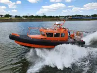 10 mtr. Inboard Diesel Waterjet Rescue Cabin Boat for sale