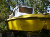 33' x 10' Steel Workboat With Winch